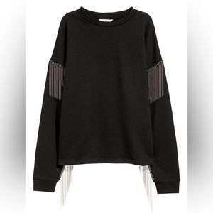 BRAND NEW H&M SWEATSHIRT with chains